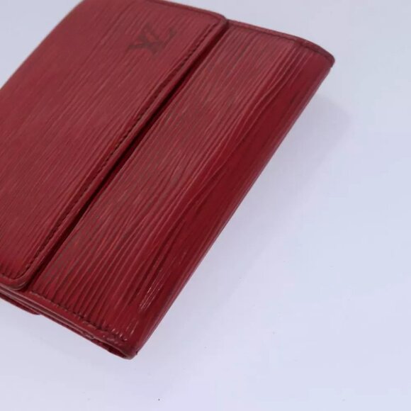 authenticity guaranteed LOUIS VUITTON Epi Wallet 9Set Red Yellow black - Picture 7 of 16